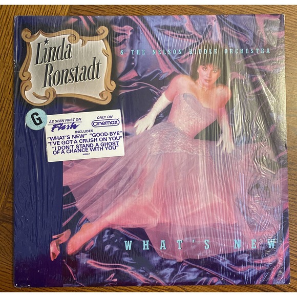 Other - Linda Ronstadt "What's New" Nelson Riddle Orchestra, Vinyl Record LP, EX Hype